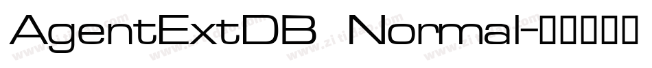 AgentExtDB Normal字体转换